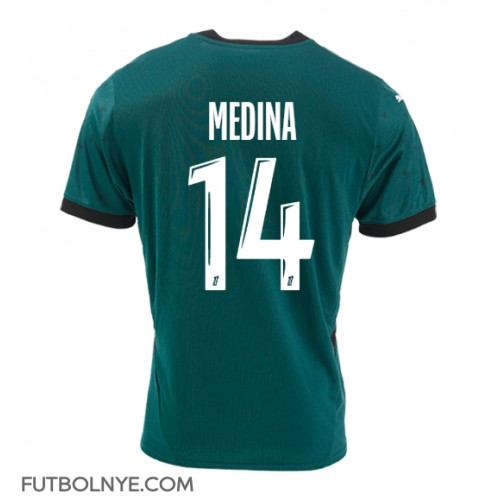 Camiseta RC Lens Facundo Medina #14 Visitante Equipación 2024-25 manga corta